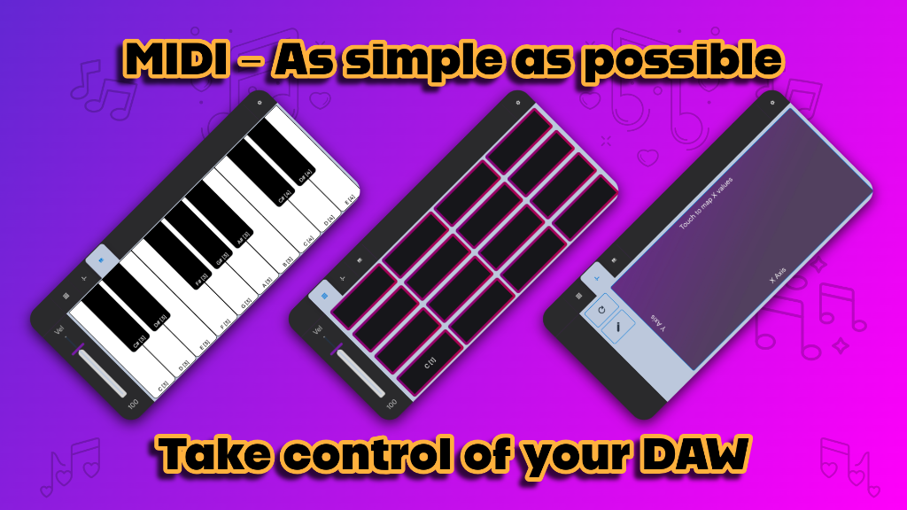 MIDIPadidi Feature Graphic